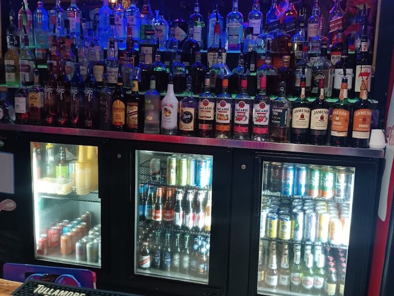 Red Tiki Bar and Grill interior