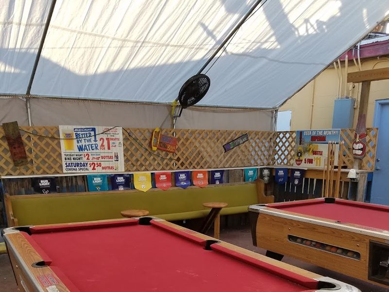 Red Tiki Bar and Grill interior